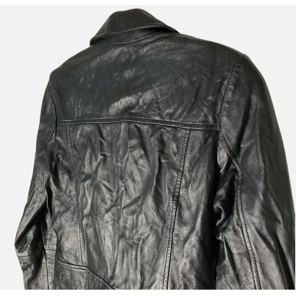 Slate & Willow Mini‎ Snap Moto Jacket Leather